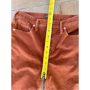 Silver Jeans Highly Desirable Straight Corduroy Pants in Burnt Orange‎ Size 27 thumbnail 8