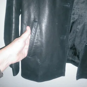 Andrew Marc NY L Womens Genuine Leather Button Down Jacket thumbnail 4