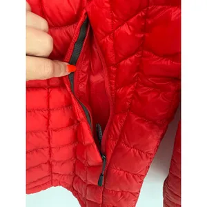 The North Face ThermoBall Insulated Jacket Men’s Large Red Full Zip Packable thumbnail 5