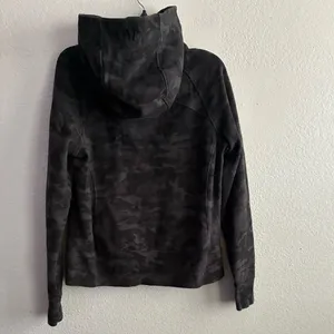 Lululemon Women's Scuba Hoodie Light Cotton Fleece Incognito Camo Gray 12 thumbnail 8