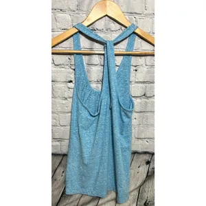 American Eagle Racerback Tank Top Womens X-Small Blue thumbnail 2