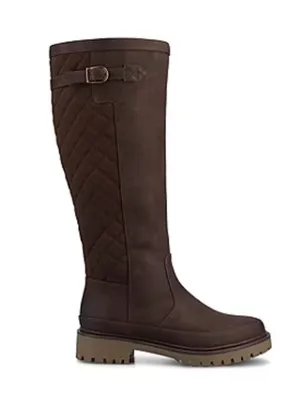 Zemmie Journee Collection Women's Tall Quilted Shaft Brown Riding Boots Size 6.5 thumbnail 2