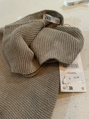 ZARA NWT  KNIT DRESS WITH METALLIC THREAD thumbnail 8