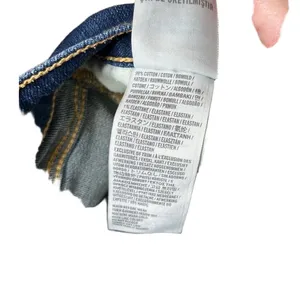 Abercrombie & Fitch Blue Rolled Hem 5 Pocket Button Fly Denim Shorts‎ Size 8 W29 thumbnail 4