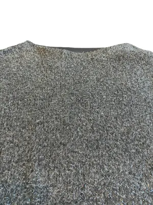 Free People Talia Sweater Mini Dress Sleeveless Grey Sparkle Size Small NWT thumbnail 3