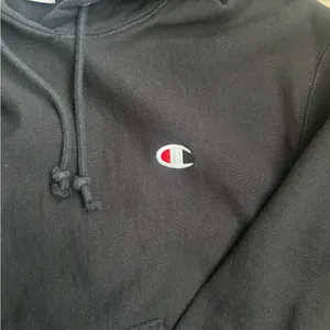 Champion Reverse Weave Black Hoodie size small thumbnail 3