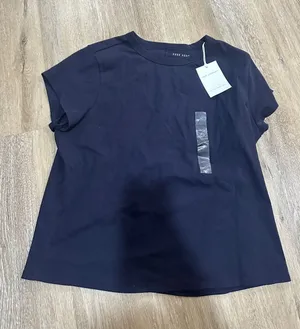 Navy Short Sleeve Tee Blue Size undefined thumbnail 1