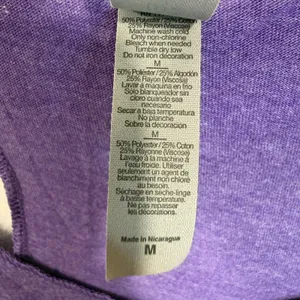 Next Level Apparel Disney Wish Magic in Every Wish Racerback Tank Top Women’s Medium Purple Heather thumbnail 4