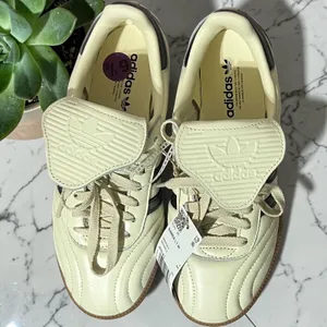 adidas‎ Originals Samba LT W Women's Long Tongue Cream Black Gum Size 6.5 JP6143 thumbnail 2