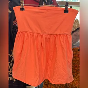 NWOT Free People FP Movement Hot Shot Babydoll Tube Top - just peachy - small thumbnail 8