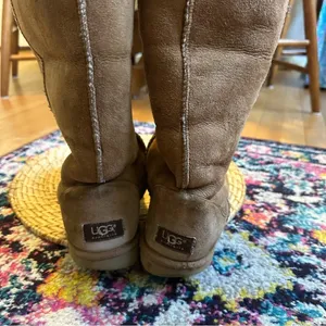 UGG Classic Tall Sheepskin Boot Chestnut Womens Size 7 thumbnail 9
