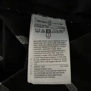 GAP Women’s Black Pants with White Pinstripes Size 16 0328263 thumbnail 5