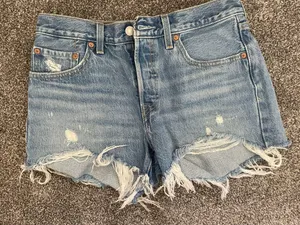 Levi's 501 Denim Shorts thumbnail 1