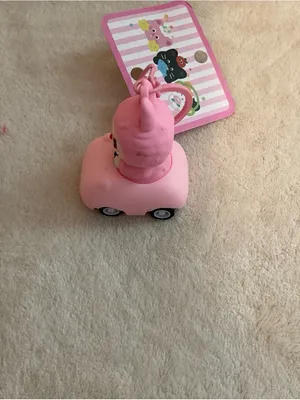Cute Pink Character Key & Card Holder - Pink thumbnail 4