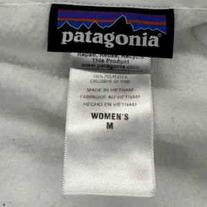 Patagonia Fleece Jacket Full Zip Bud Light White‎ Outdoors Women's M thumbnail 6