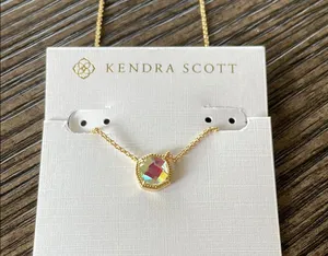 Kendra Scott Glass Pendant Necklace NEW thumbnail 1