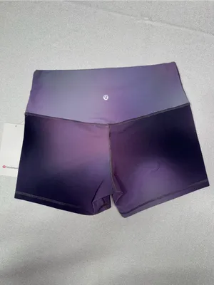Lululemon Align High Rise Short Aurora Haze Purple Multi Size 12 NWT thumbnail 6