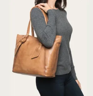 Frye Nora Knotted Hobo Tote Leather Pink thumbnail 2