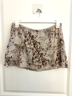 Princess Polly Sonsie Mini Skirt Leopard NWT Size 8 thumbnail 9