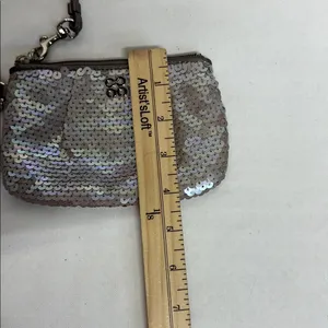 Coach Mermaid Sequin Wristlet with Shimmering Accents thumbnail 9