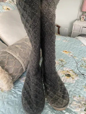 UGG Sweater Boots Grey thumbnail 2
