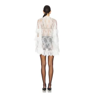 Stone Cold Fox X Revolve Mia Mini Dress White Lace Size XS thumbnail 3