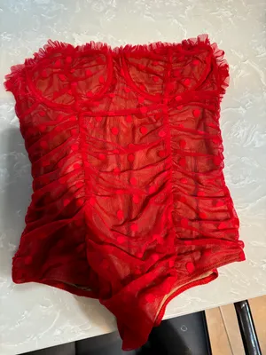 majorelle Red Wyn Bodysuit thumbnail 5