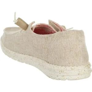 ✨HEYDUDE WOMENS WENDY CHAMBRAY SLIP ON Sz 10 SNEAKER✨ thumbnail 4