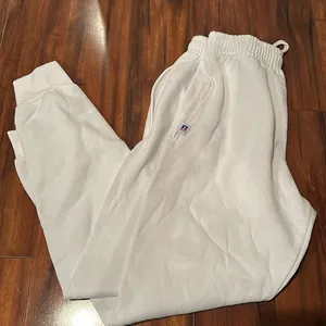Russell Athletic White Sweatpants thumbnail 1