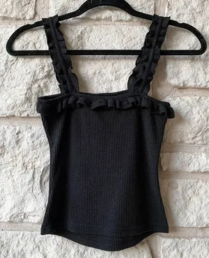 Ruffle Trim Tank thumbnail 2