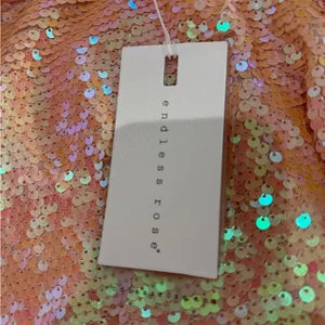Endless Rose shirt sequined pink and peach new with tags thumbnail 4