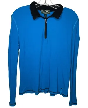 Lauren‎ Ralph Lauren Blue Active Shirt thumbnail 1