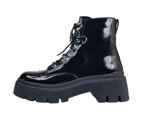 CALL IT SPRING Womens 9 Sidney Platform Lace-up Boot in Black NEW thumbnail 5