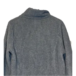 Patagonia Women's‎ Sweater Los Gastos 1/4 Zip Fleece Pullover Heather Gray Small thumbnail 10