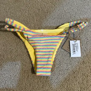 NWT Toast x Free People rainbow tunnel bikini bottoms xs thumbnail 2