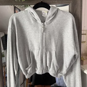 OFFLINE by Aerie Cropped Zip-Up thumbnail 1