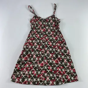 Patagonia Dress Womens 2 Abstract Tribal Summer A-Line Hemp Organic Cotton 58931 thumbnail 2