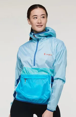 Cotopaxi Women’s Windbreaker Teca Half-Zip Jacket Super Lightweight Crisp Air L thumbnail 1