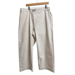 Point Sur J.crew Women's side tab trouser ecru wash pants Cotton #BY093‎ thumbnail 2