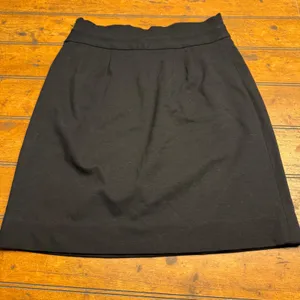Kate Spade New York Skirt the Rules Black Paperbag Waist Mini‎ Skirt Gold Zip 4 thumbnail 4