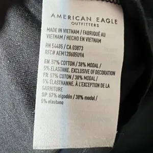 American Eagle Babydoll Top XXL Black Bow Preppy Coquette‎ thumbnail 4