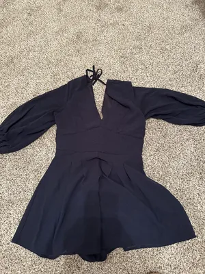 Francesca's  Blue Romper thumbnail 1