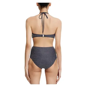 Significant Other Womens Niah Embellished Bikini Top SN2414T-F1 Charcoal Gray 10 thumbnail 7