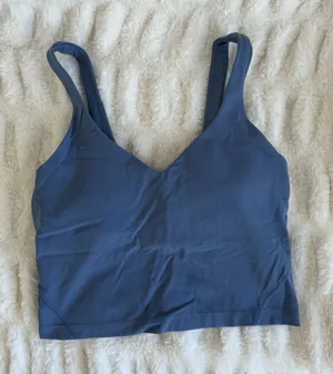 Lululemon Align Seamless V-Neck Bralette - Blue thumbnail 1