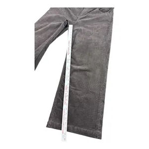 Gap High Stride Wide Leg Corduroy Pants Basic Brown Womens 18R 34 High Rise thumbnail 6