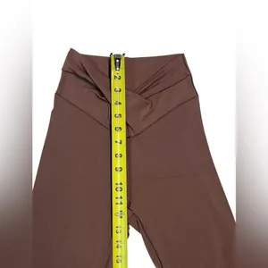 Offline Aerie Leggings Womens Small Brown Real Me Xtra Bootcut High Rise Yoga thumbnail 11