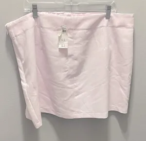 Abercrombie & Fitch NEW Women's Pink Tailored‎ Mini Skirt Size XL thumbnail 1