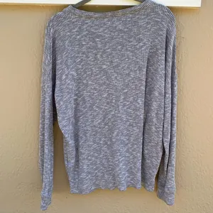 American Eagle Soft Grey Henley thumbnail 4