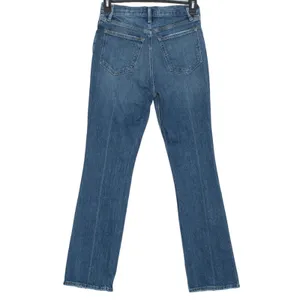 Abercrombie & Fitch Jeans 70s Vintage Flare Ultra High Rise Minimalist Blue 6/28 thumbnail 6
