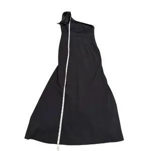 Eliza J Satin Bow One Shoulder Formal Gown Womens 12 Black Prom Minimal Wedding thumbnail 6